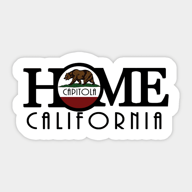 HOME Capitola Sticker by California